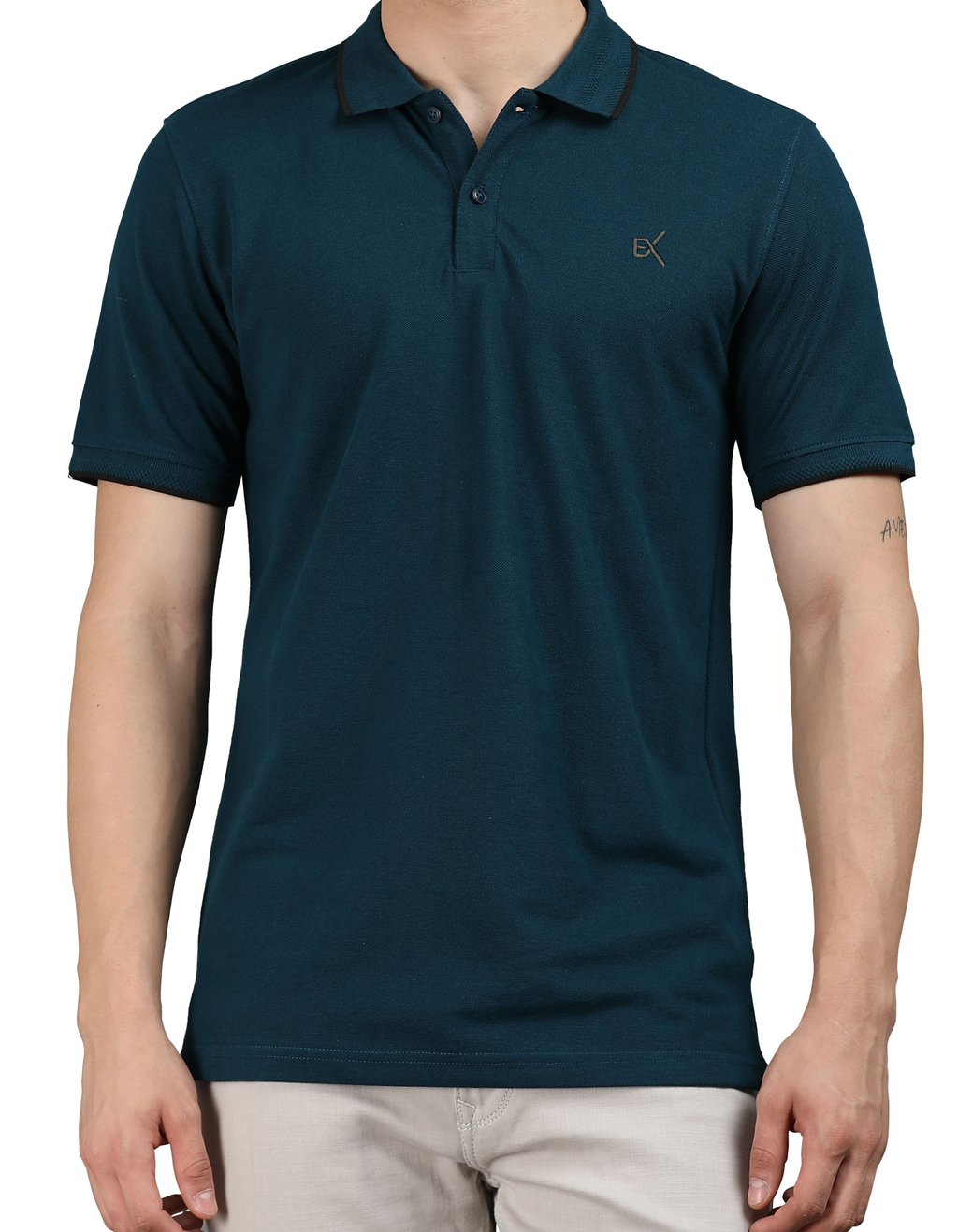 Polo Teal Blue