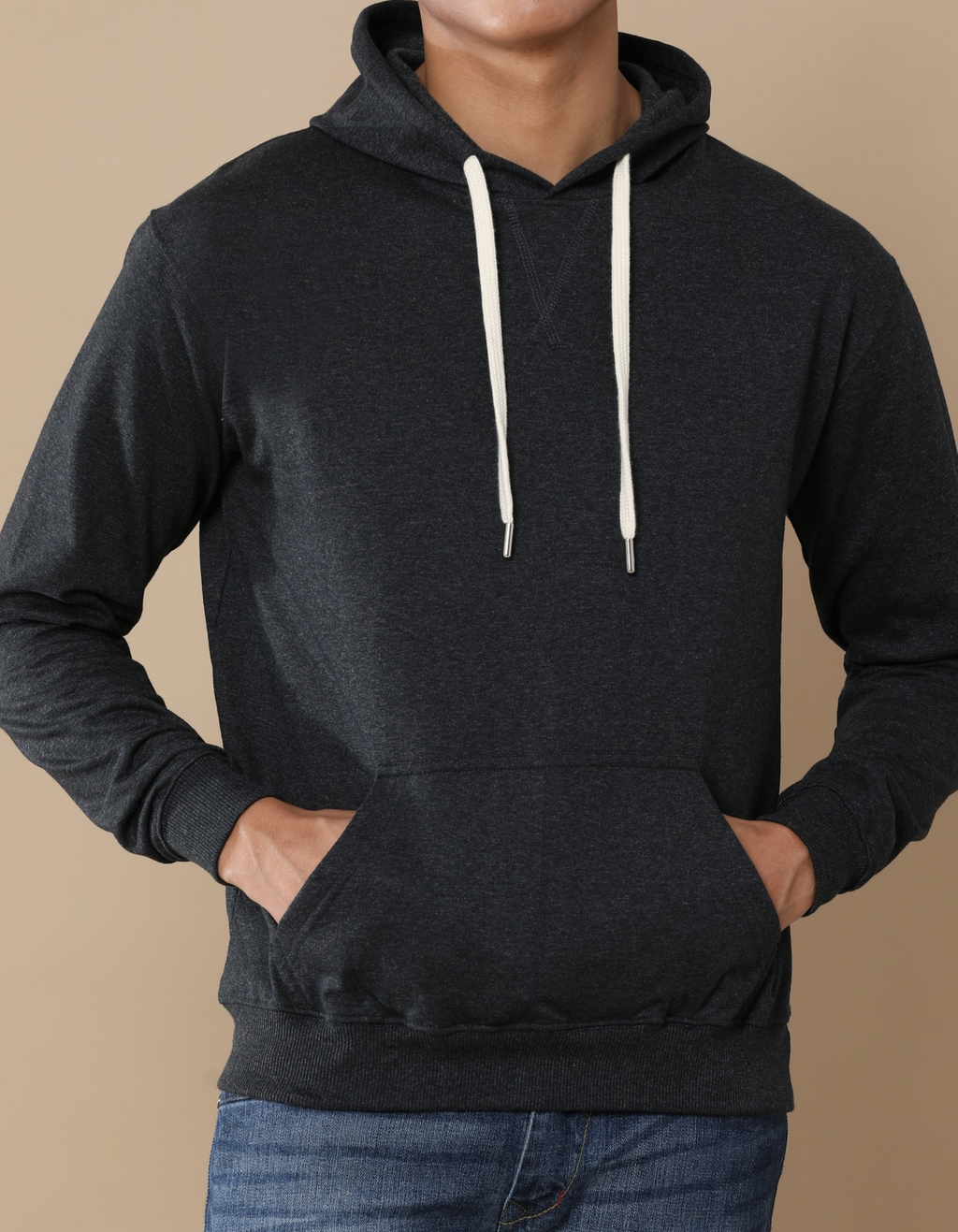 Hoodie Charcoal Mel
