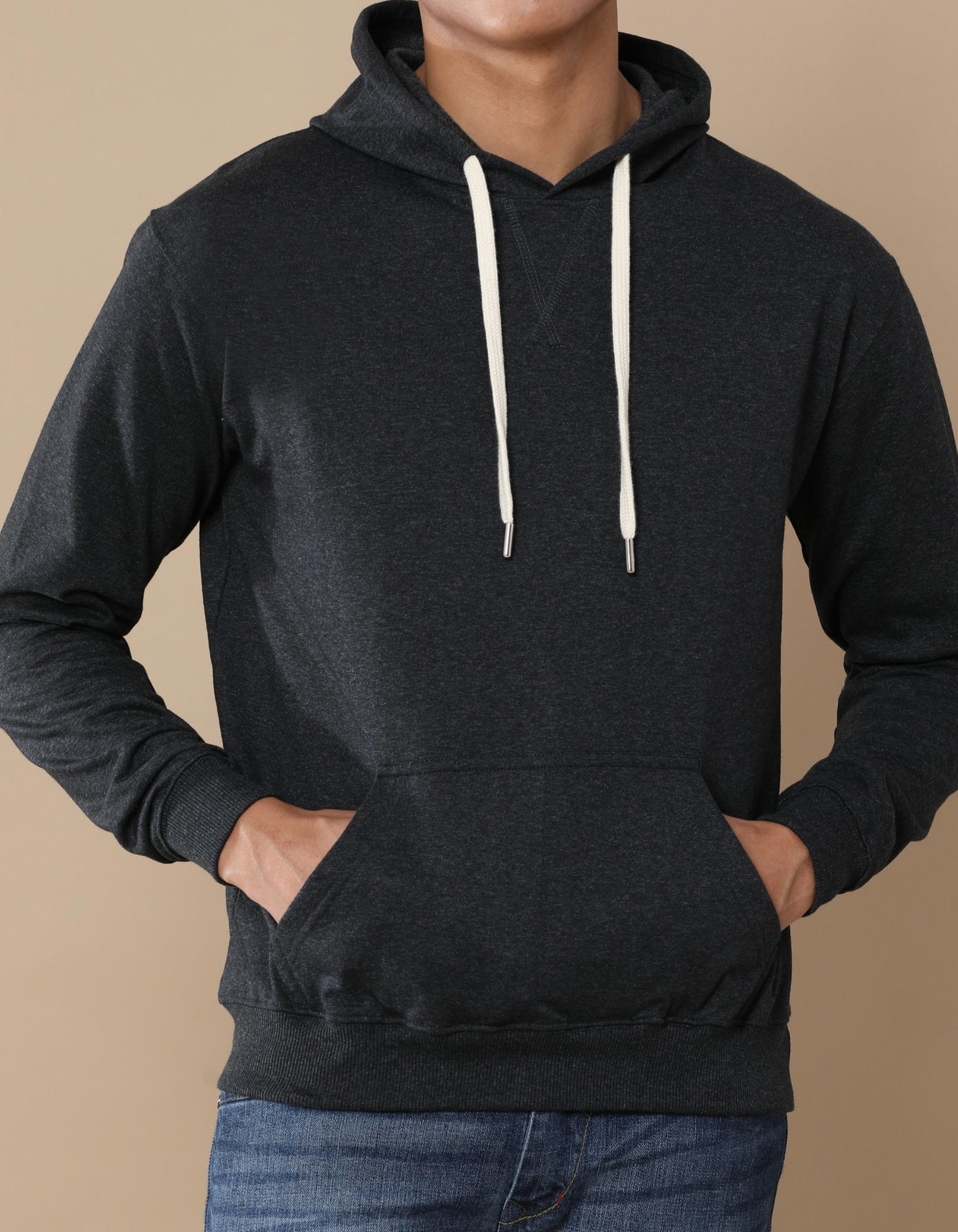 Hoodie Charcoal Mel