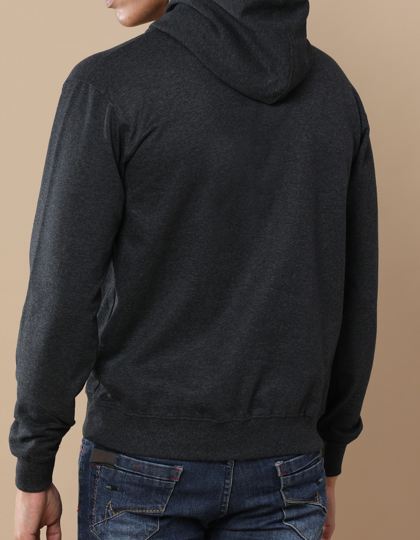 Hoodie Charcoal Mel