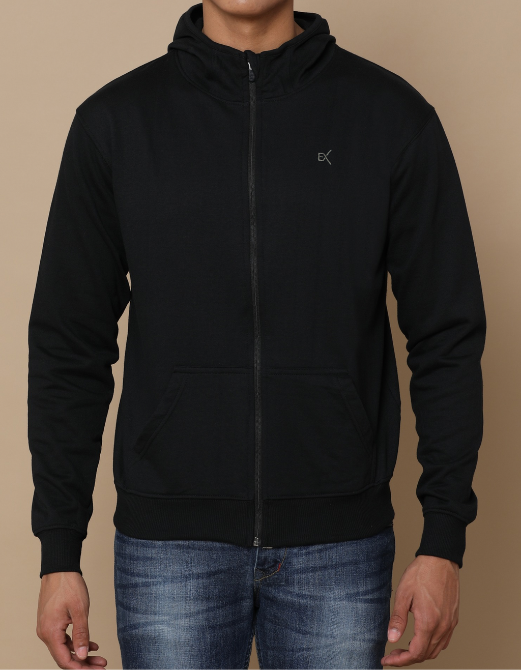 2 In 1 Zipper Jacket Classic Black